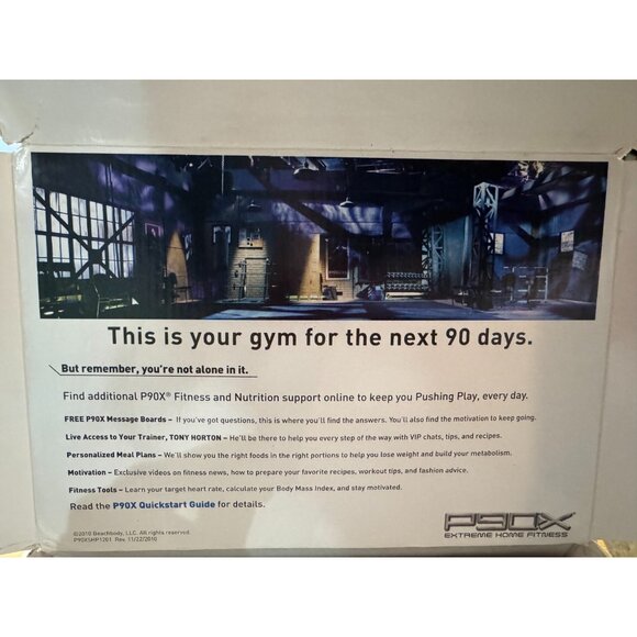 P90X Beachbody 12 DVD Workout Program w/Resistance Band & Nutrition Plan (2009) - Picture 6 of 13